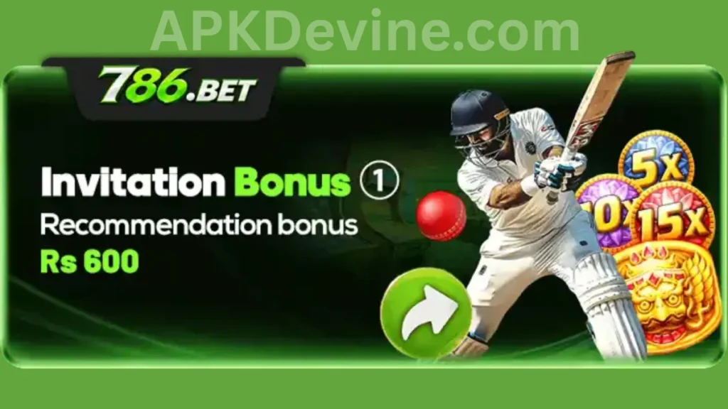 786Bet Game APK invitational bonuses of game for new users